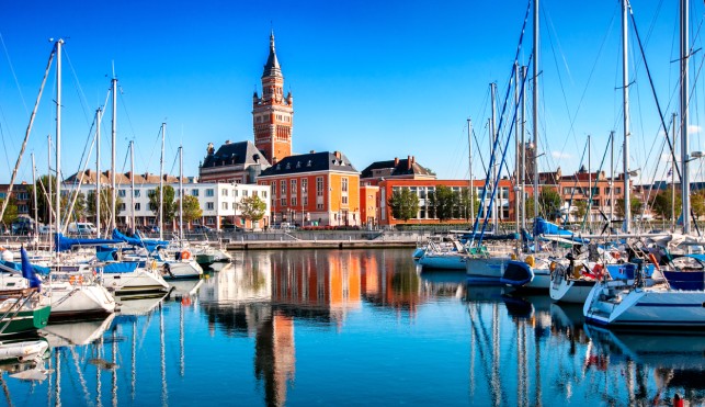 Dock in Dunkirk France